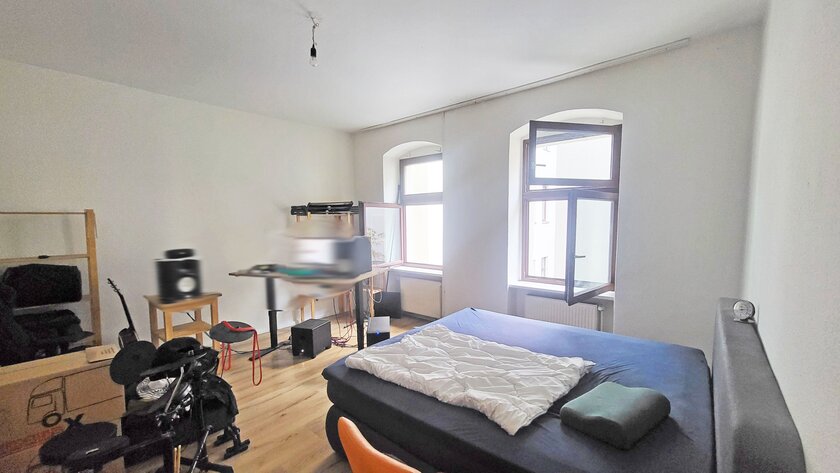 Blick in das Zimmer