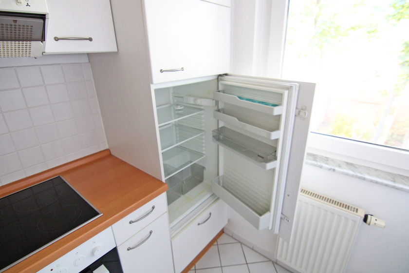 Küche mit Einbauküche