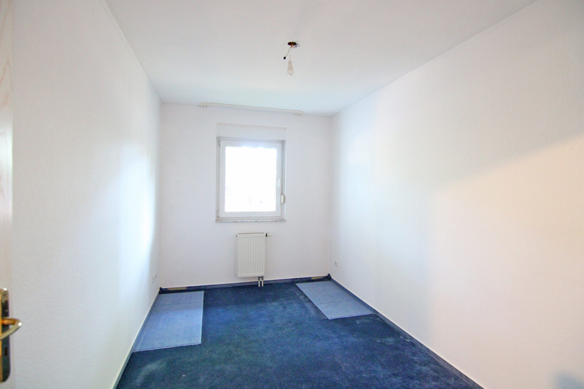 Blick in das Schlafzimmer