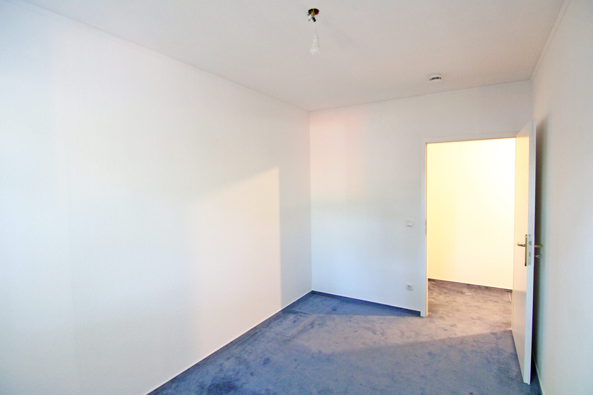 Blick in das Schlafzimmer