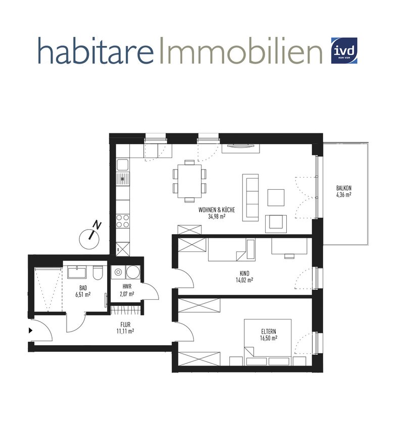 Sehenswerter Grundriss