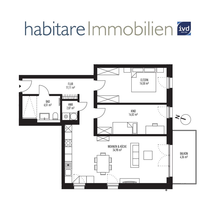 Sehenswerter Grundriss!