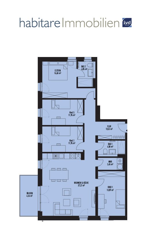 Gelungener Grundriss