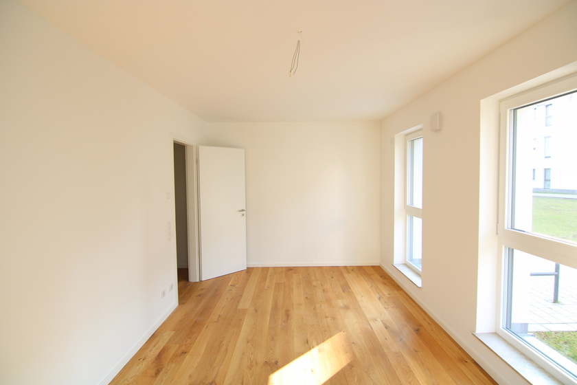 Blick in die Schlafzimmer