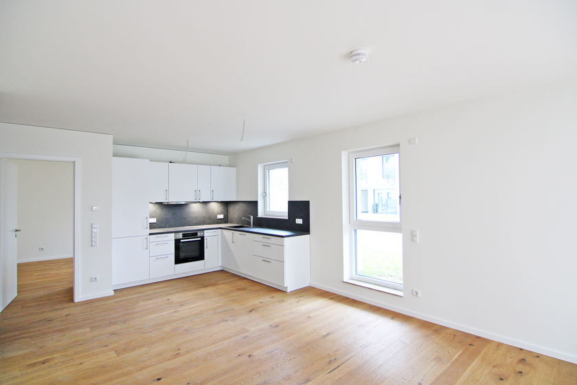 Wohnzimmer mit Terrasse