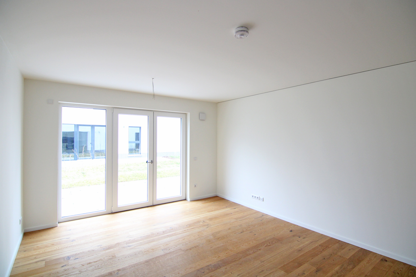 Wohnzimmer mit Terrasse