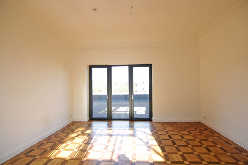 Lichtdurchflutete Zimmer