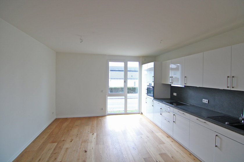 Küchenbereich mit Essplatz