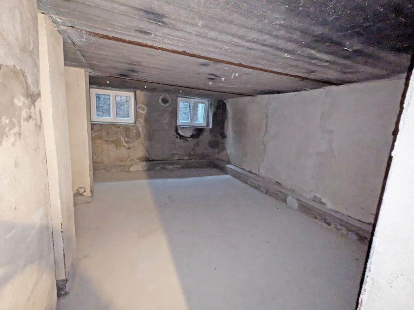 Blick in die Lagerfläche