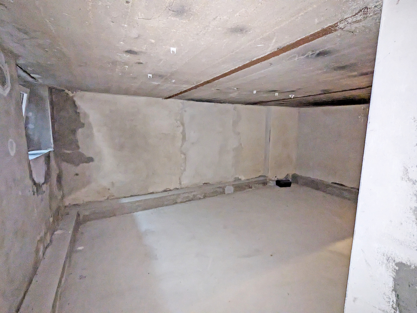 Blick in die Lagerfläche