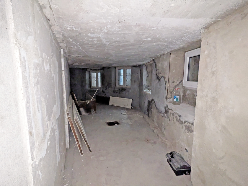 Blick in die Lagerfläche