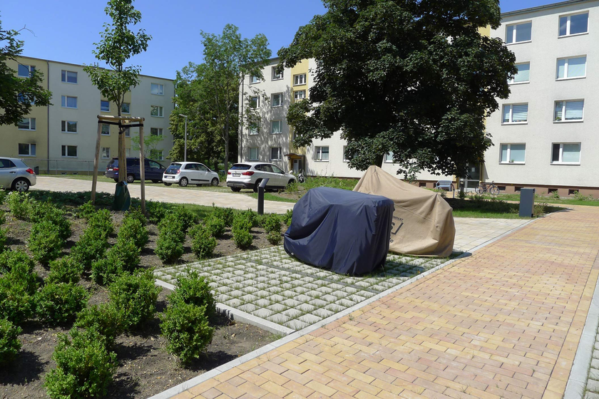 Hofanlage - Stellplätze