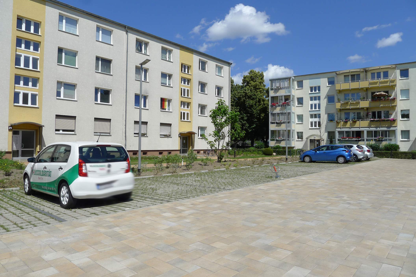 Hofanlage - Stellplätze